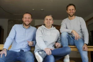 Daniel Fasshauer, Simon Gollmann und Lars Hermes, Gründer von melius Therapie