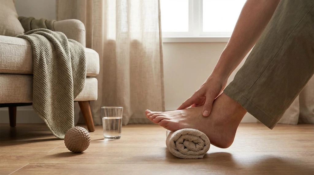 Übungen bei Fersensporn-Schmerzen – effektive Hilfe bei Plantarfasziitis